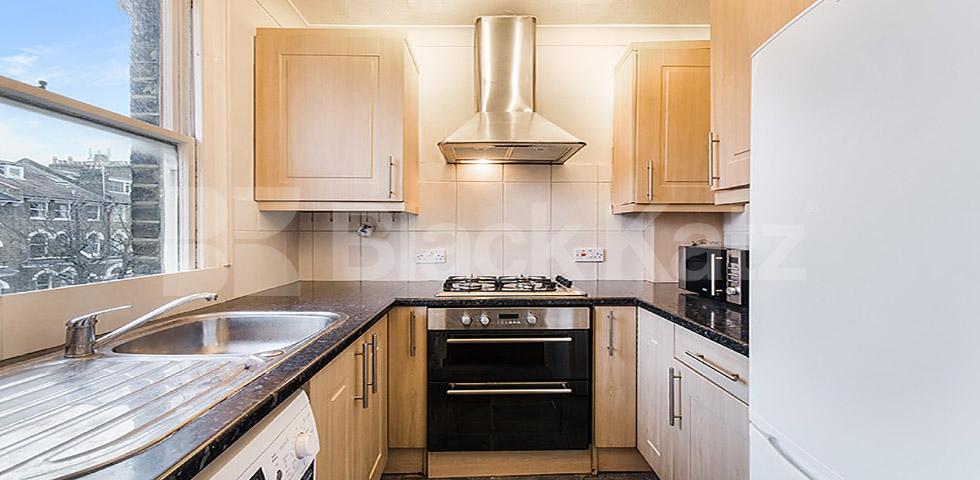 Two bedroom flat set within a period house in Camden South Villas, Camden Square